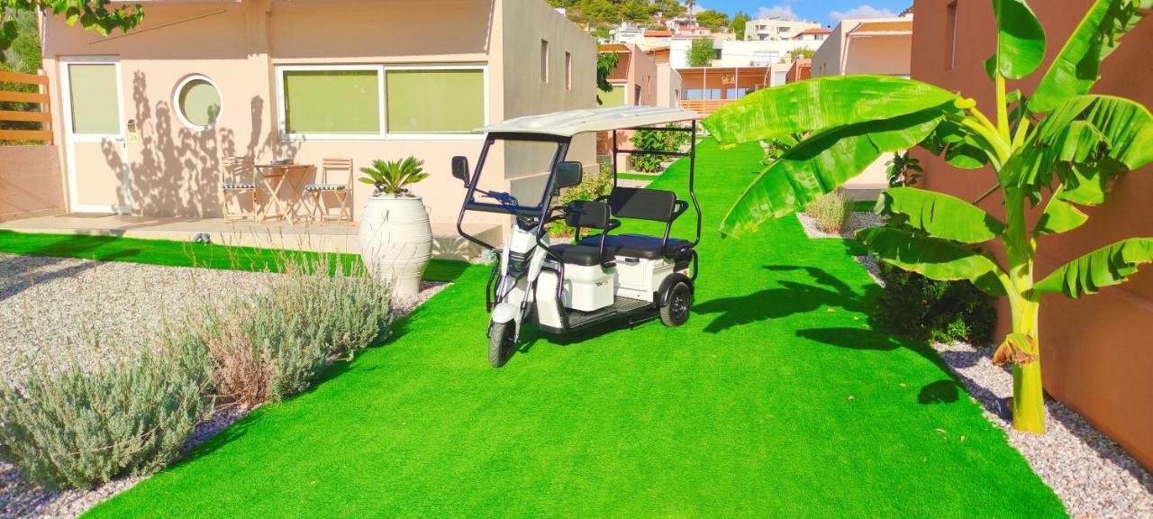 Modular Bungalows With Heated Pool Artemis Greece Esterno foto