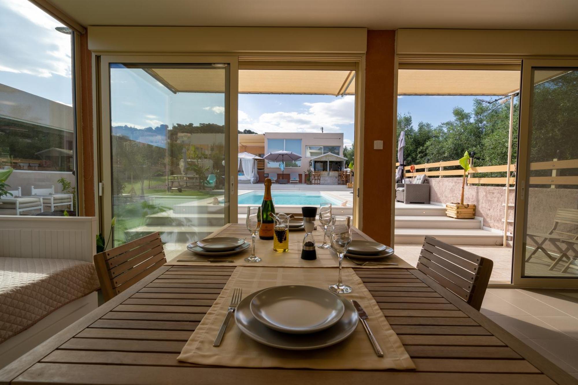 Modular Bungalows With Heated Pool Artemis Greece Esterno foto