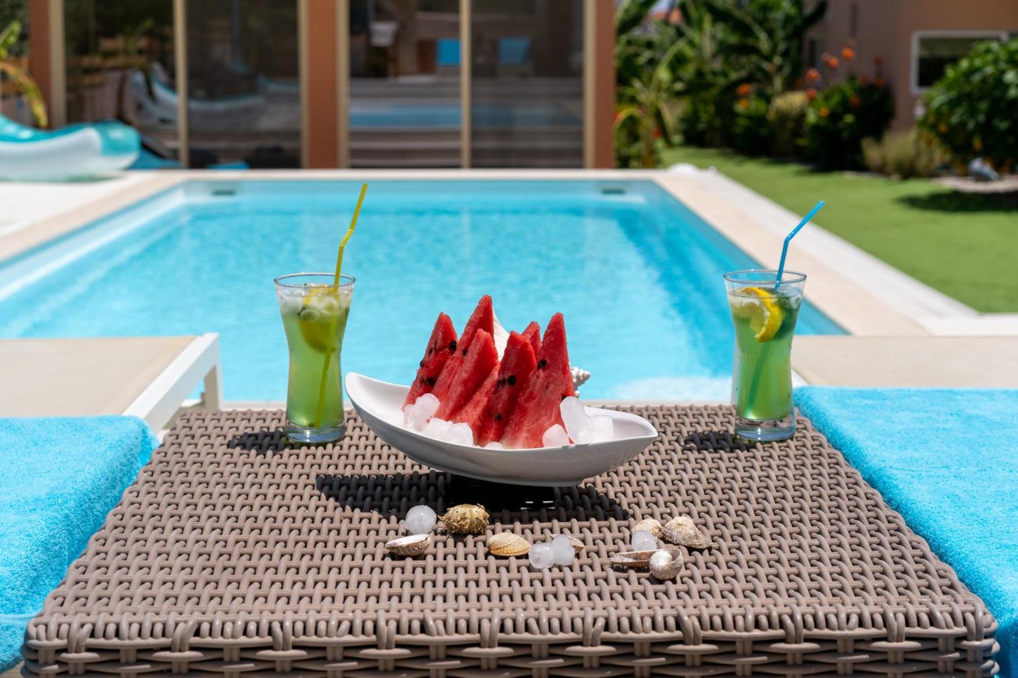 Modular Bungalows With Heated Pool Artemis Greece Esterno foto