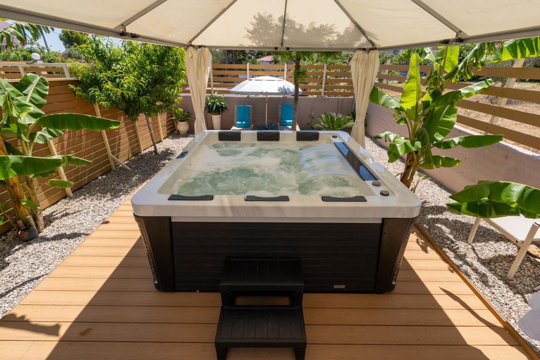 Modular Bungalows With Heated Pool Artemis Greece Esterno foto