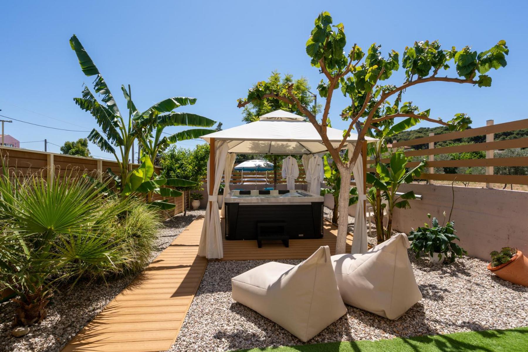 Modular Bungalows With Heated Pool Artemis Greece Esterno foto