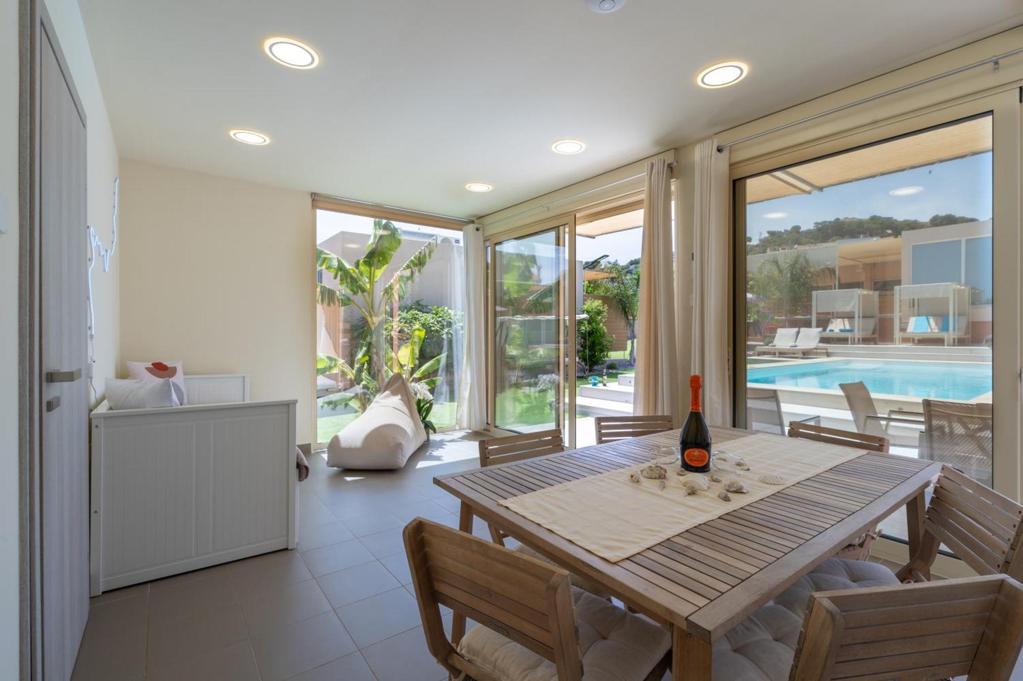 Modular Bungalows With Heated Pool Artemis Greece Esterno foto