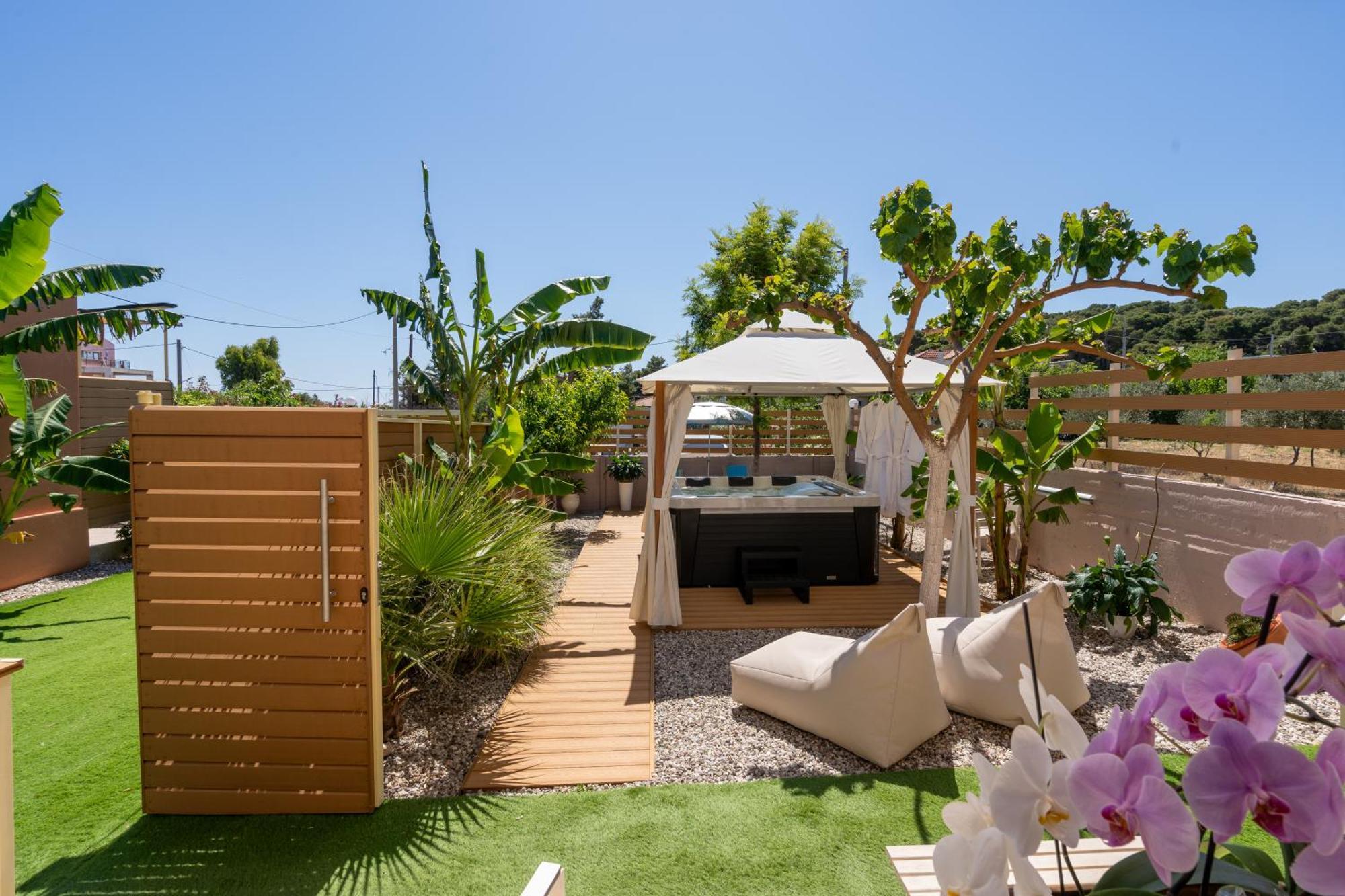 Modular Bungalows With Heated Pool Artemis Greece Esterno foto